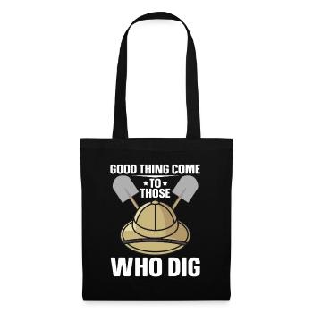 Good Things Dig Archaeologist-Artifact-Archaeology - Tote Bag - black - Front
