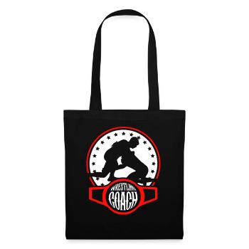 Wrestling Trainer Wrestling Wrestling Wrestler - Tote Bag - black - Front
