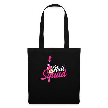Nail Tech Nail Squad - Sac en tissu - noir - Devant