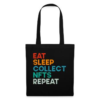 Vintage Crypto Art May Start Talking About NFT - Tote Bag - black - Front