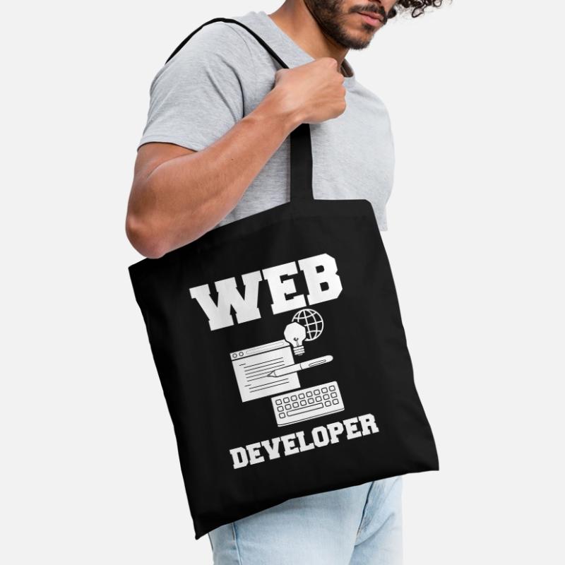Développeur Web Developer Manager de développement Web Sac en tissu