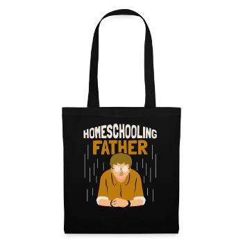 Father Who Teaches Homeschool Dad - Tote Bag - black - Front