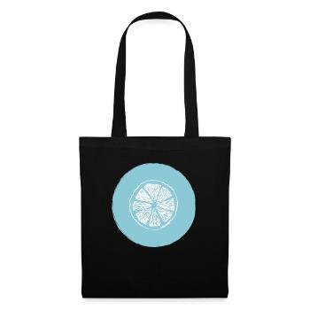 Orange lemon - Tote Bag - black - Front