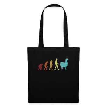 Alpaga Evolution Lama Huacaya Pako Éleveurs - Sac en tissu - noir - Devant