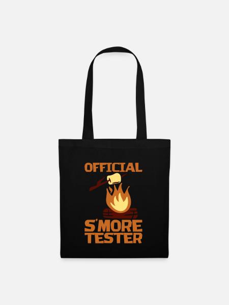 Official S'more Tester - Stoffbeutel - Schwarz