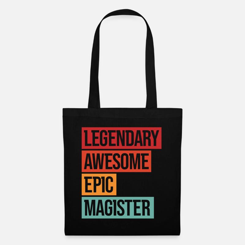 Legendary Awesome Epic Magister - Stoffbeutel - Schwarz