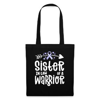 Belle-sœur d’un guerrier - Sac en tissu - noir - Devant