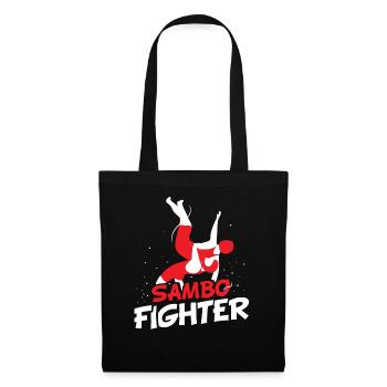 Sambo Fighter Training Martial Arts Martial Arts - Tote Bag - black - Front