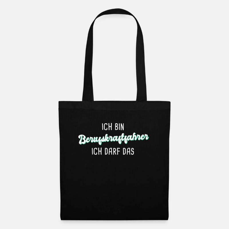 Berufskraftfahrer - Stoffbeutel - Schwarz