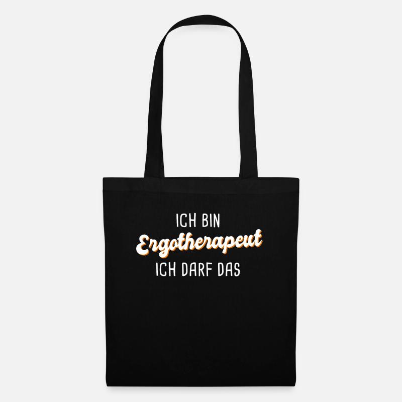 Ergotherapeut - Stoffbeutel - Schwarz