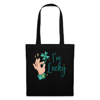 I'm lucky Irish Irish Ireland - Tote Bag - black - Front