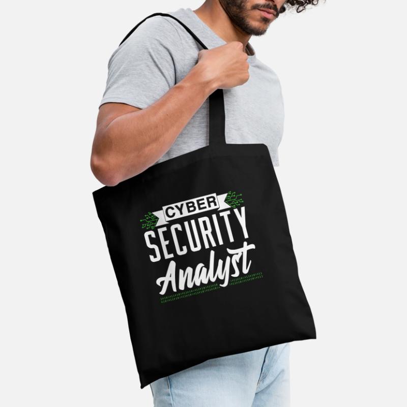 Analyste de cybersécurité Hacker IT Security Hack Sac en tissu
