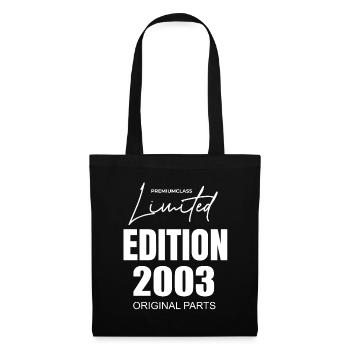 Édition limitée 2003 - Sac en tissu - noir - Devant