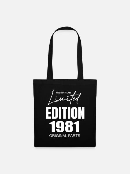 Limited Edition 1981 - Stoffbeutel - Schwarz