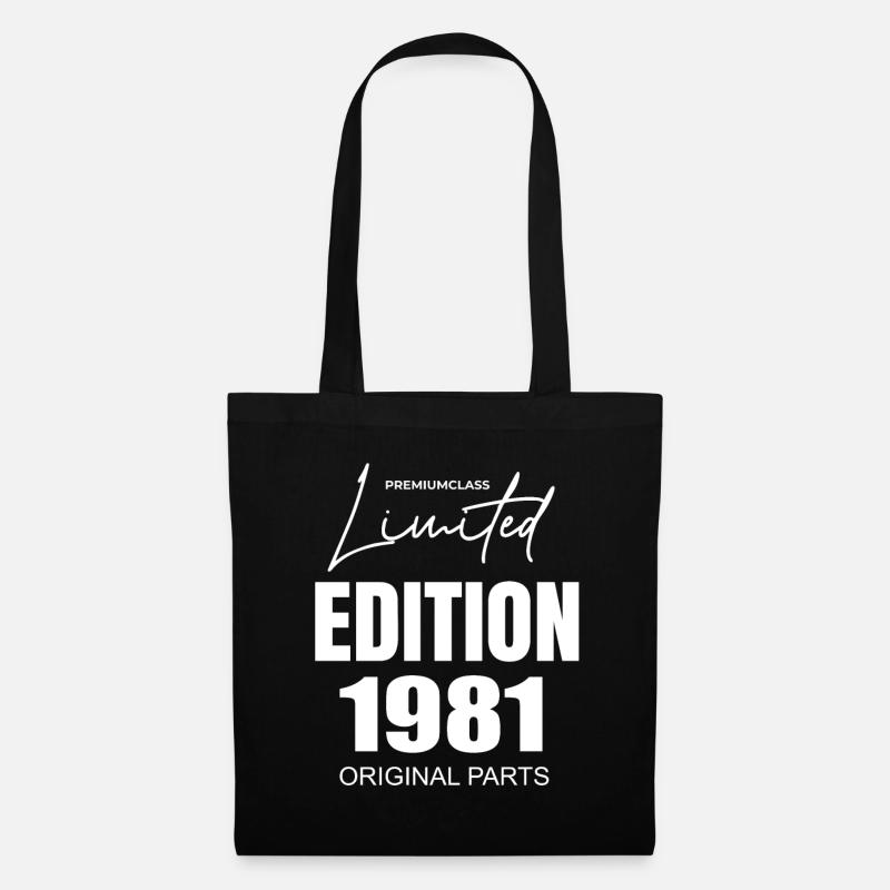 Limited Edition 1981 - Stoffbeutel - Schwarz