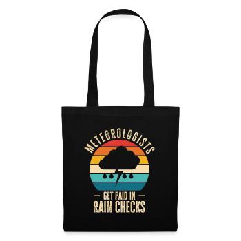 Storm Hunter Tornados Storm Chaser Cadeau - Sac en tissu - noir - Devant