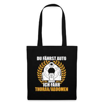 MTRA Medizinisch-Technischer Radiologie Mta - Stoffbeutel - Schwarz - Vorne