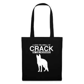 Design German Shepherd Police Design - Tote Bag - black - Front