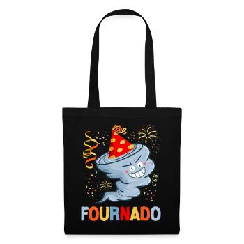 Météorologie des ouragans Storm Chaser - Sac en tissu - noir - Devant