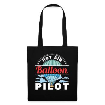 Hot Air Balloon Pilot Balloonist Balloon Flight - Tote Bag - black - Front