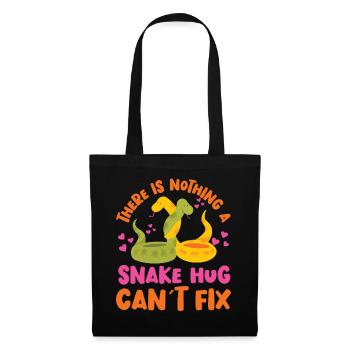 Snake Serpent There Is Nothing A - Tote Bag - black - Front
