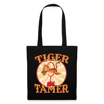 Tigerdompteur - Zirkus-party-manegemeister - Tote Bag - black - Front