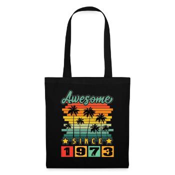 Awesome Since 1973 - Tote Bag - black - Front