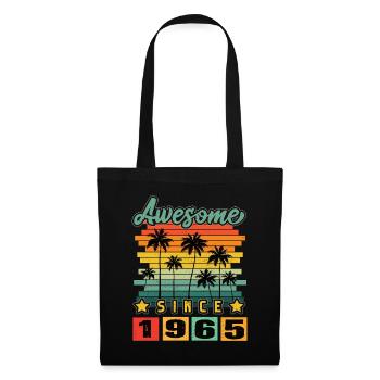 Awesome Since 1965 - Tote Bag - black - Front