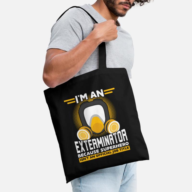 Ich Bin Ein Kammerjäger - Schädlingsbekämpfung Stoffbeutel