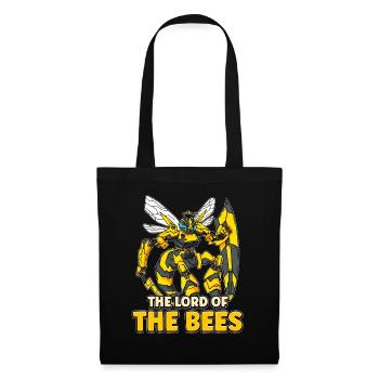 Seigneur des abeilles Apiculteurs Murmure d’abeille Abeille Abeille - Sac en tissu - noir - Devant