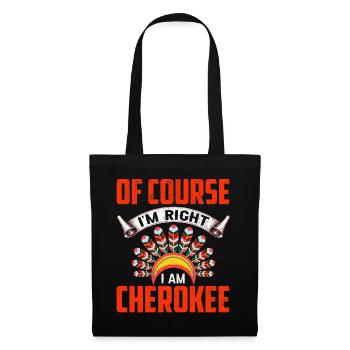 Indien Ureinwohner Amérindien Amérindien - Sac en tissu - noir - Devant