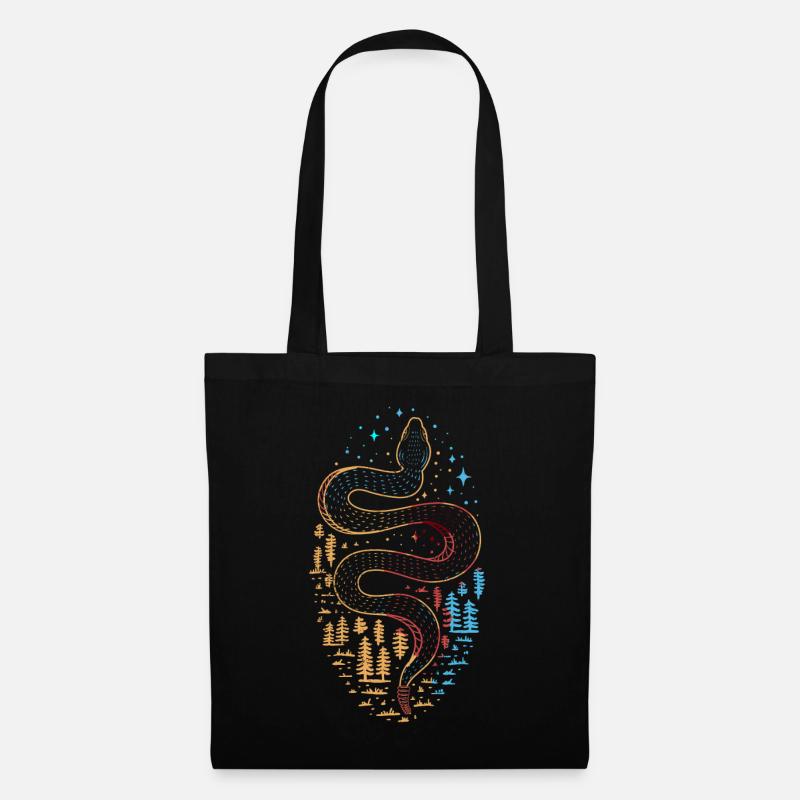 Snake - Tote Bag - black