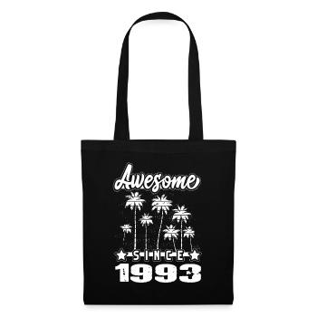 Awesome Since 1993 - Stoffbeutel - Schwarz - Vorne