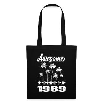 Awesome Since 1969 - Tote Bag - black - Front