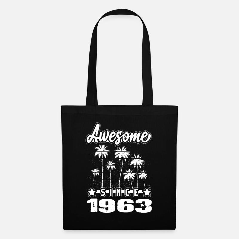 Awesome Since 1963 - Stoffbeutel - Schwarz