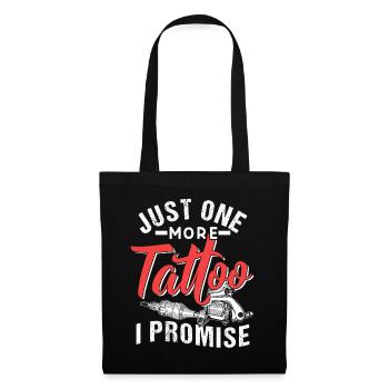 Seul un tatoueur promis artiste - Sac en tissu - noir - Devant