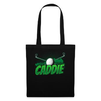 Caddie Profession Golfing Golfer Golfer Golf - Tote Bag - black - Front