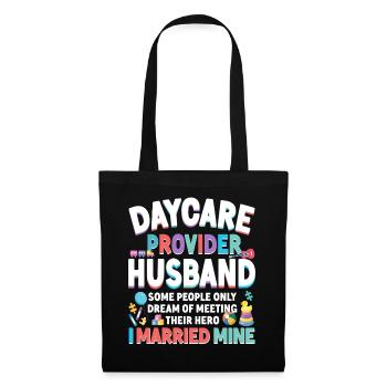 Childcare Daycare Provider Teacher - Tote Bag - black - Front