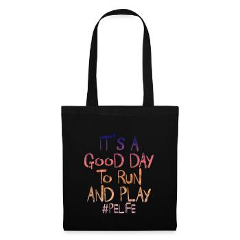 It's A Good Day To Run And Play 3 - Tote Bag - black - Front