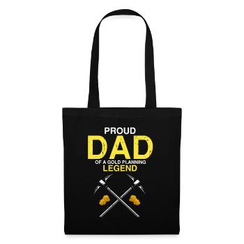 Gold Digger Gold Panning Gold Mining Designs - Tote Bag - black - Front