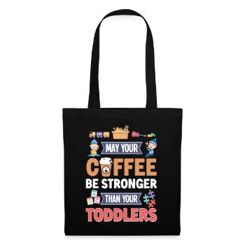 Childcare Daycare Provider Teacher - Stoffbeutel - Schwarz - Vorne