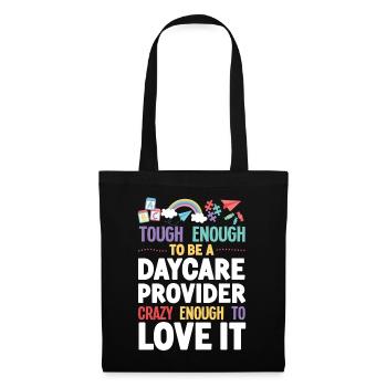Childcare Daycare Provider Teacher - Tote Bag - black - Front