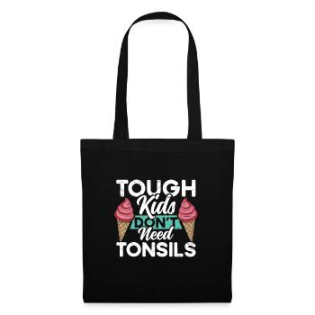 Children Don't Need Tonsil Survivors - Tote Bag - black - Front