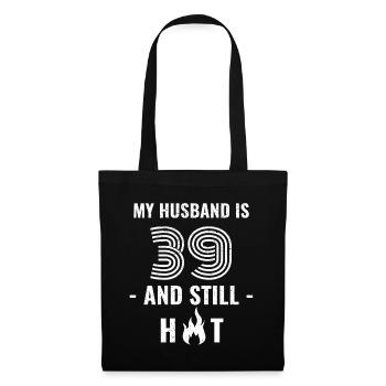39 years birthday husband - Tote Bag - black - Front
