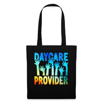 Childcare Daycare Provider Teacher - Tote Bag - black - Front