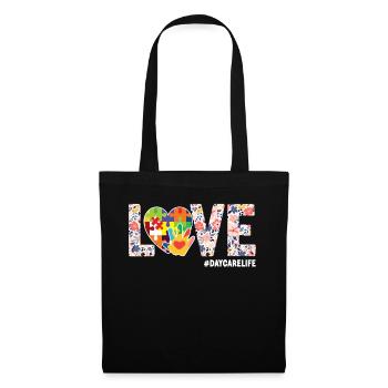 Childcare Daycare Provider Teacher - Tote Bag - black - Front