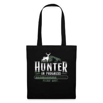 Buck Deer Hunting Hunter Vintage - Tote Bag - black - Front