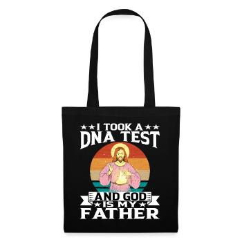I took a DNA test and God is my father 15 - Tote Bag - black - Front
