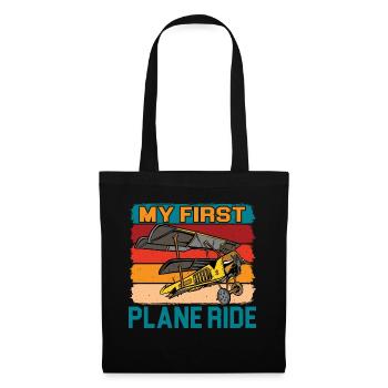 My First Plane Ride 38 - Tote Bag - black - Front