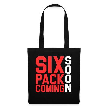 Six Pack à venir 28 - Sac en tissu - noir - Devant